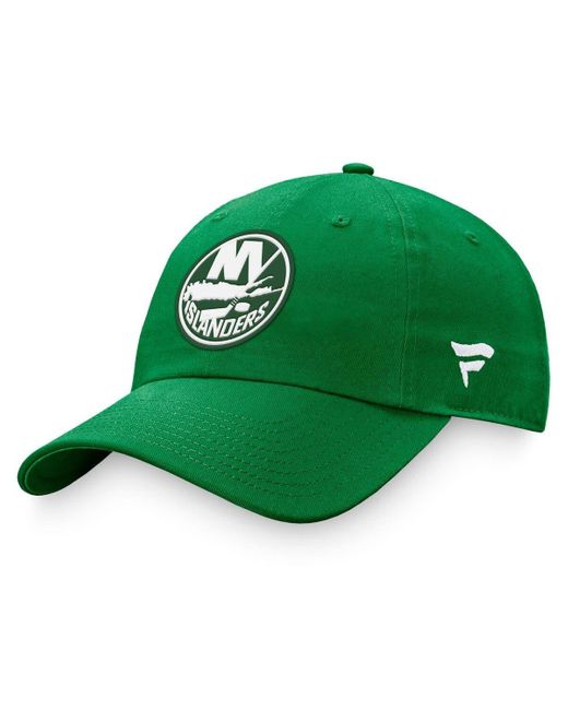 Majestic Green New York Islanders St. Patrick's Day Adjustable Hat At Nordstrom for men