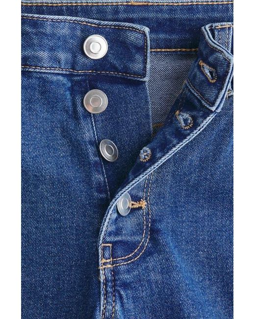 H&M Blue Flared High Jeans