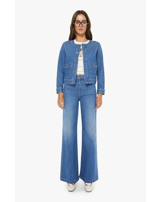 Mother Blue The Stashed Picky Denim Jacket