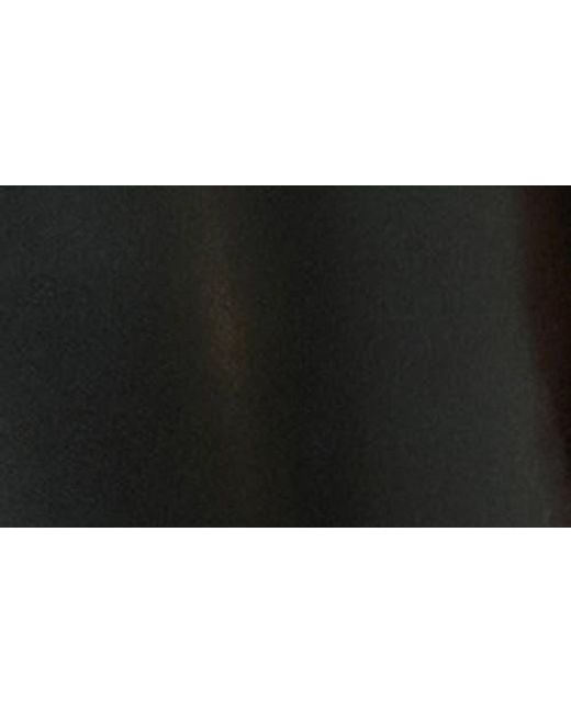 True Religion Black Charlie Lace-Up Faux Leather Flare Pants