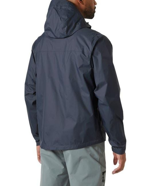 Helly Hansen Blue Loke 2.0 Waterproof Packable Jacket for men