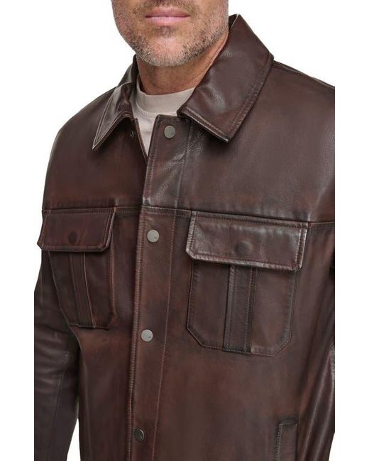 Andrew marc lambskin leather jacket sale