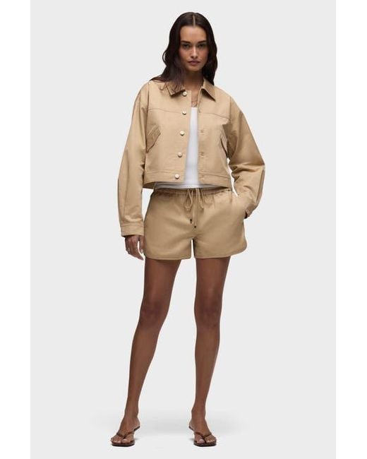 Hudson Natural Drawstring Short