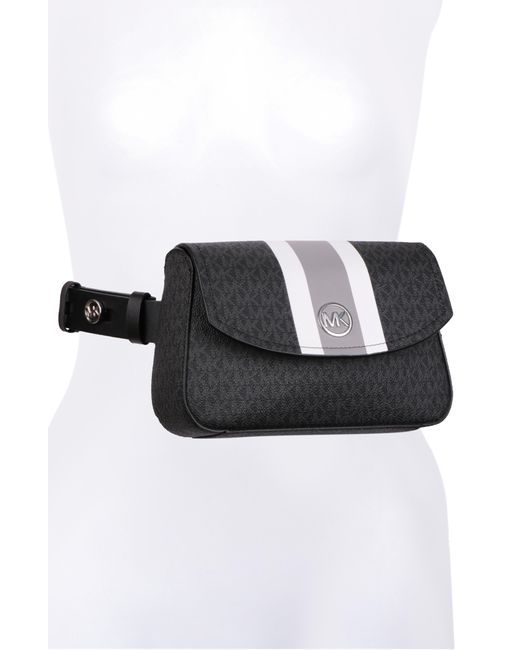 Michael Kors Black Logo Belt Bag
