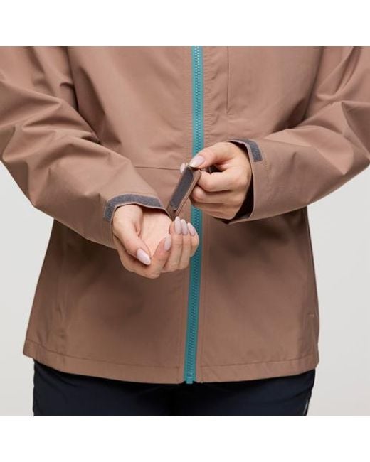 COTOPAXI Black Cielo Rain Jacket
