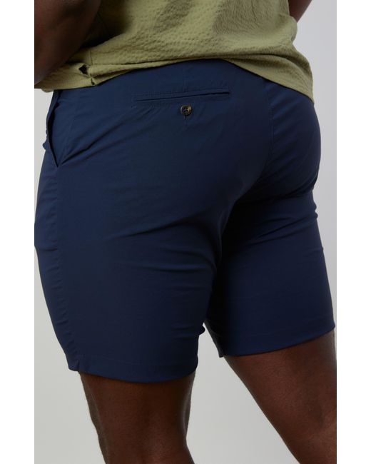 Rainforest Blue Voyager Stretch Shorts for men