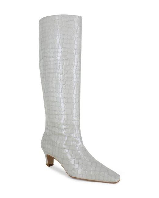 Kenneth Cole White Rubia Pointed Toe Boot