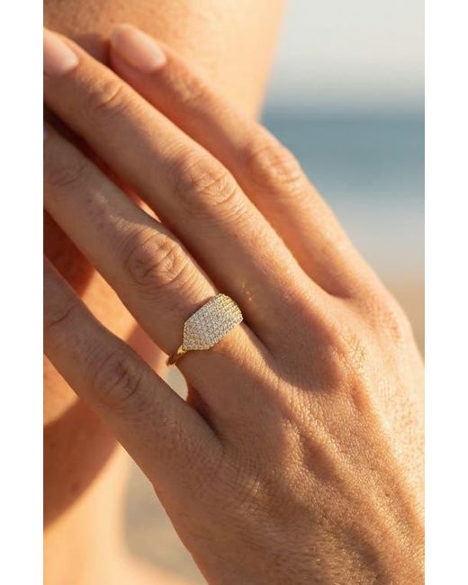 Native Gem White Id Ring
