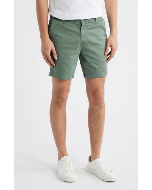 AG Jeans Green Cipher 7-Inch Chino Shorts for men