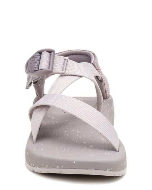 Chaco White Cushz Sandal