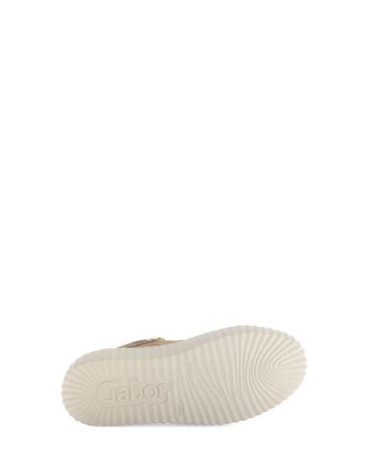 Gabor Natural 53.200 Platform Sneaker
