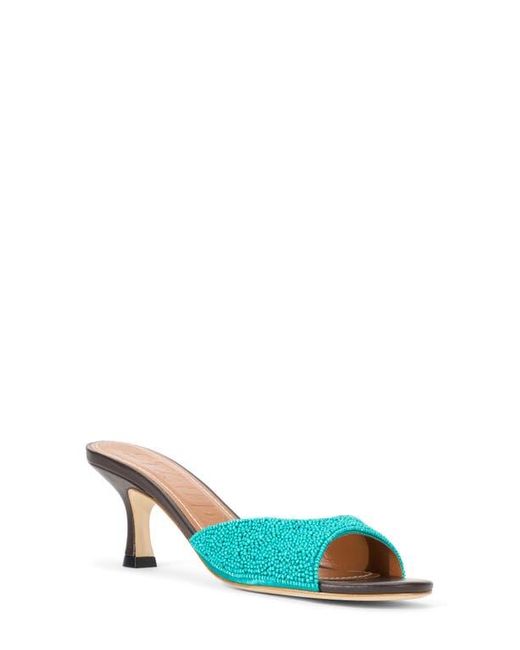 Staud Blue Brigitte Slide Sandal
