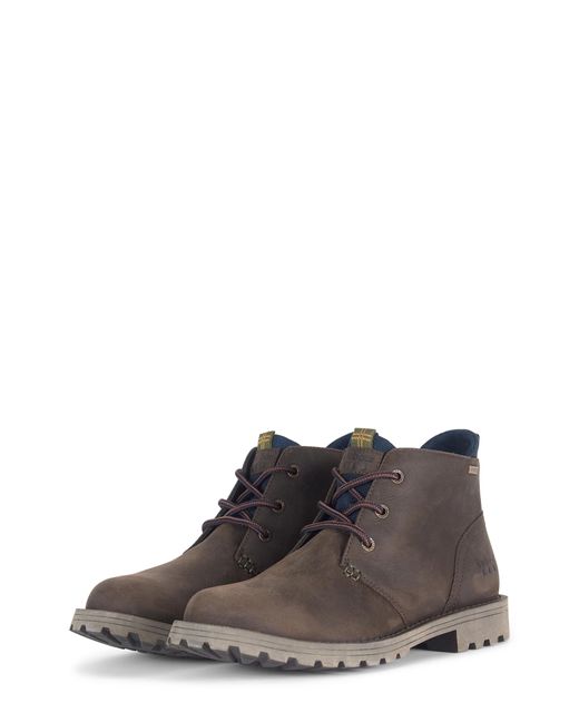 barbour pennine chukka boot brown