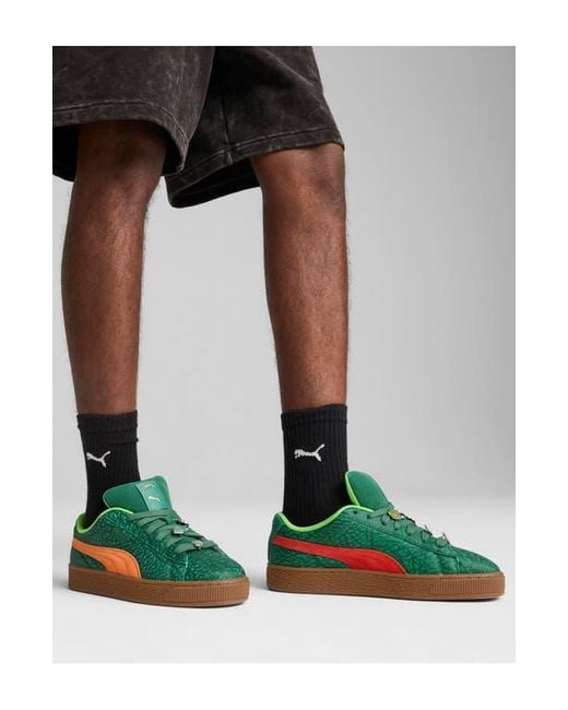 PUMA Green X Teenage Mutant Ninja Turtles Suede Xl Sneaker for men