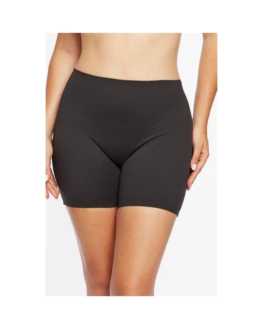 Tc Fine Intimates Black Dress Rehearsal Low Back Shaping Shorts