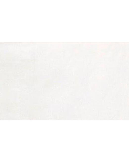 Madewell White Barrel Leg Linen Pants