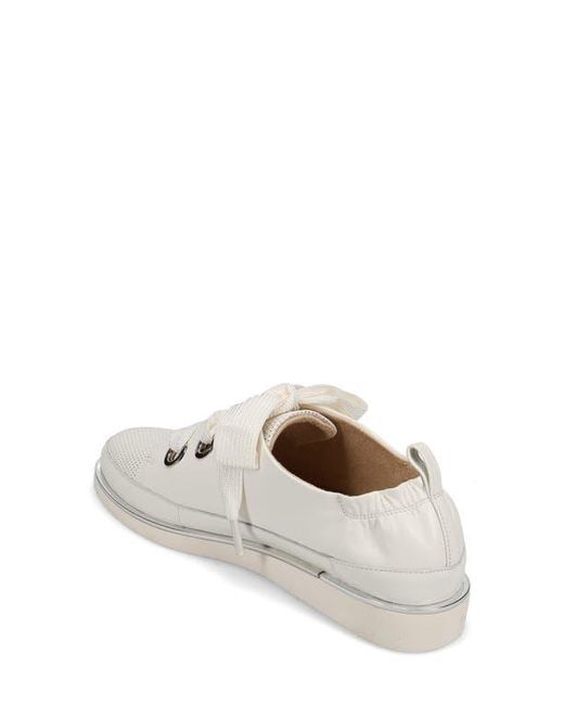 Vaneli White Quion Perforated Sneaker