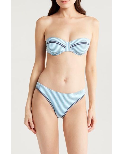 Solid & Striped Blue The Tati Bikini Bottoms