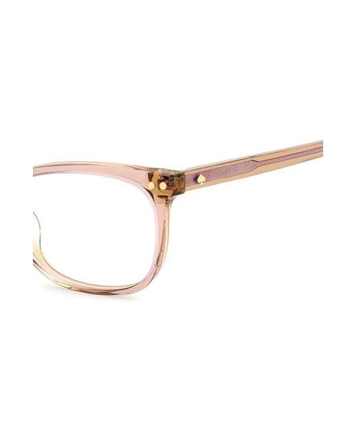 Kate Spade Multicolor Adria 52Mm Rectangular Optical Glasses