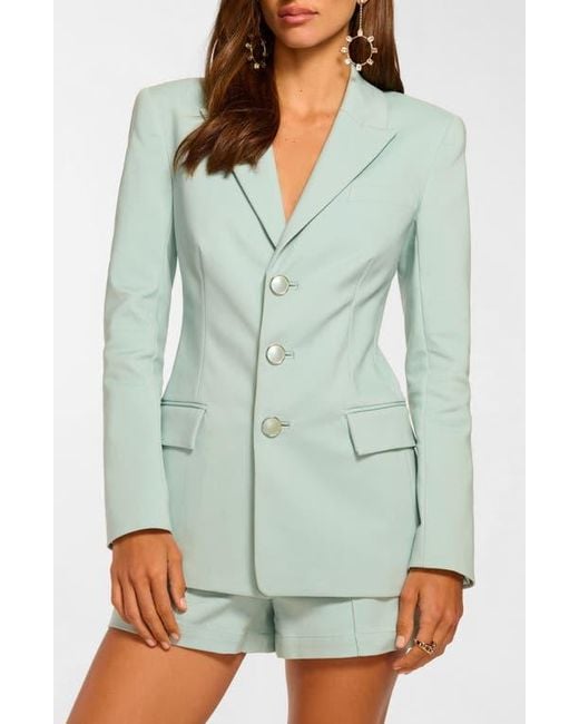 Ramy Brook Green Cherie Blazer