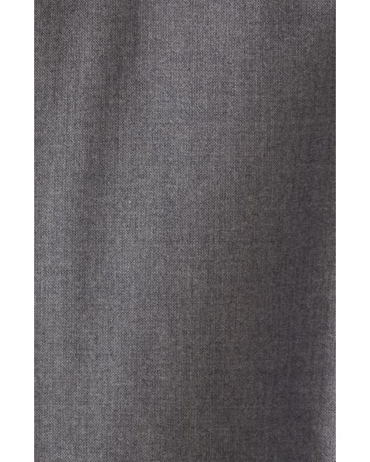 Jil Sander Gray Relaxed Fit Utility Wool Canvas Button-Up Shirt