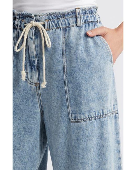 Rails Blue Ryan Wide Leg Drawstring Jeans