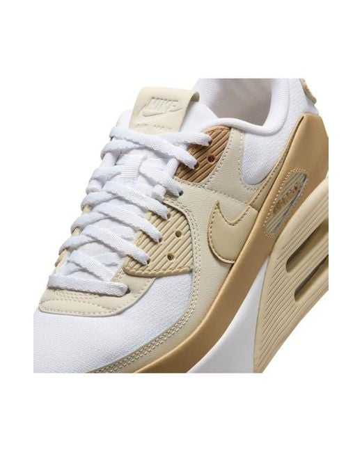 Nike White Air Max 90 Lv8 Platform Sneaker