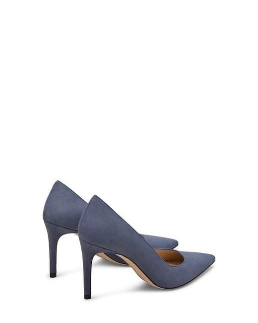 Stuart Weitzman Blue Stuart Power 85 Pump