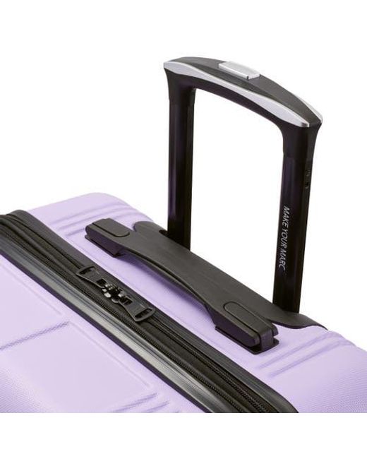 Marc New York Purple Horizon Upright Suitcase