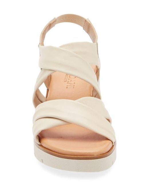 Cordani White Margo Wedge Sandal