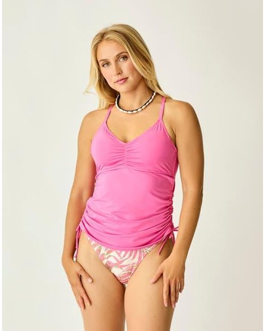 Carve Designs Pink Camari Tankini C Cup