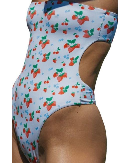 Bright Swimwear Blue Ruby One Piece