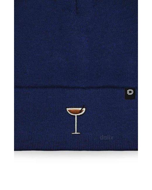 Alix Blue Espresso Martini Beanie Cap
