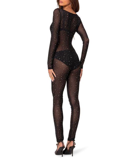 OLUOLIN Women Sexy See Through Sheer Mesh Jumpsuits Color India | Ubuy