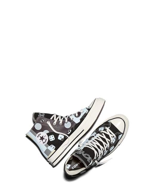 Converse Black X Marc Jacobs Gender Inclusive Chuck Taylor All Star Canvas High Top Sneaker