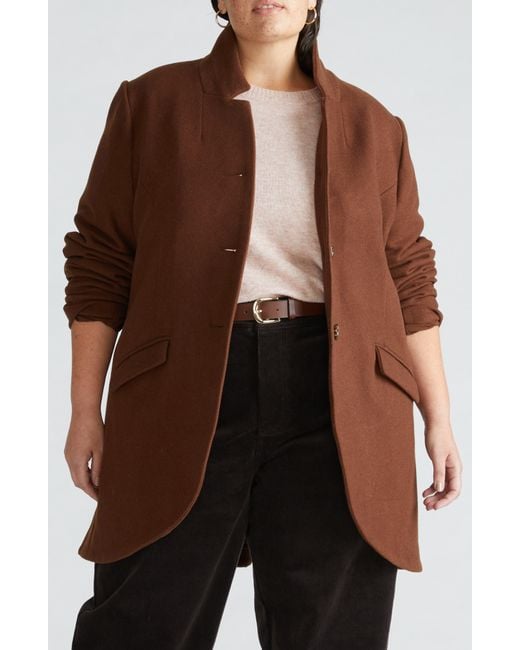 UNIVERSAL STANDARD Brown Beas Jacket
