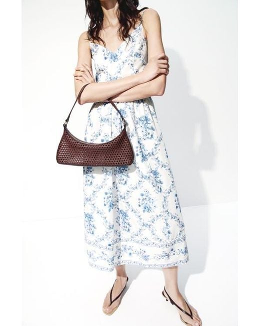 H&M Brown Shoulder Bag