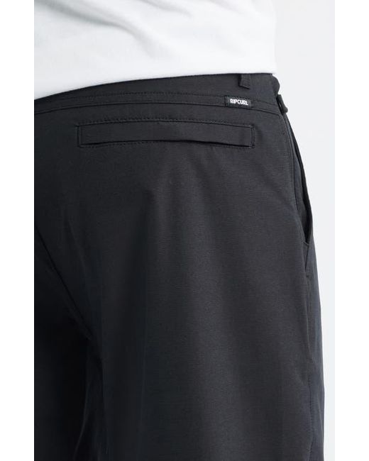 Rip Curl Black Boardwalk Phase Shorts for men