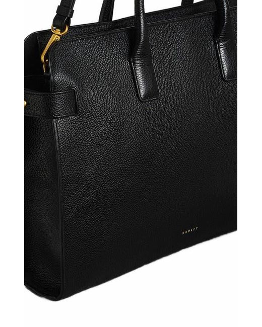 Radley Black The Rathbone Laptop Satchel Bag