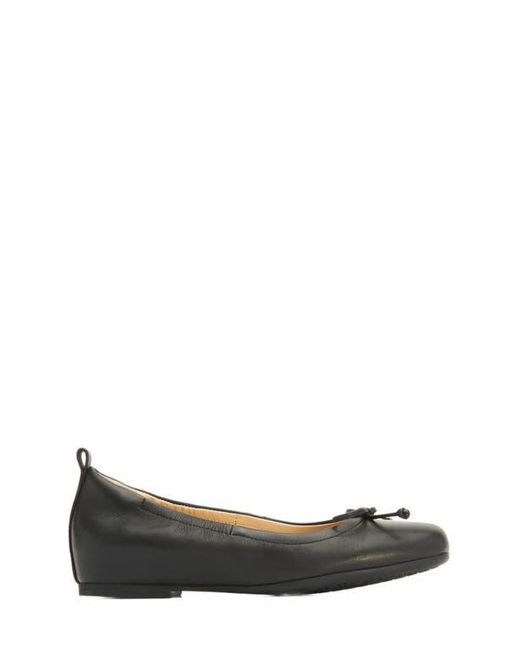ABEO Black Cadence Bow Ballet Flat