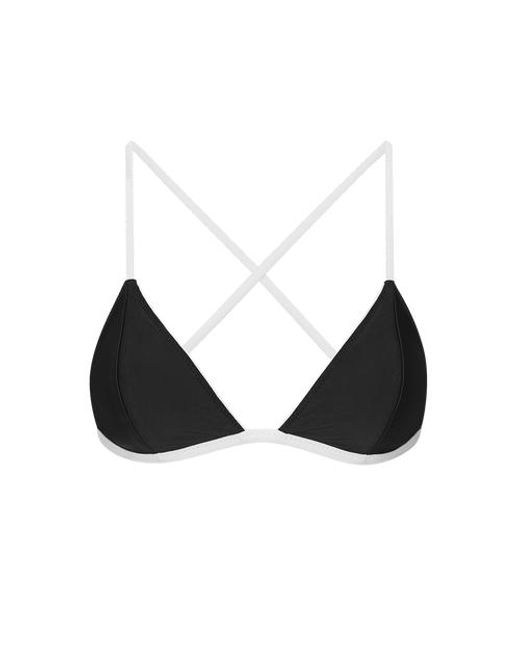 Ansea Black The Reversible Triangle Top