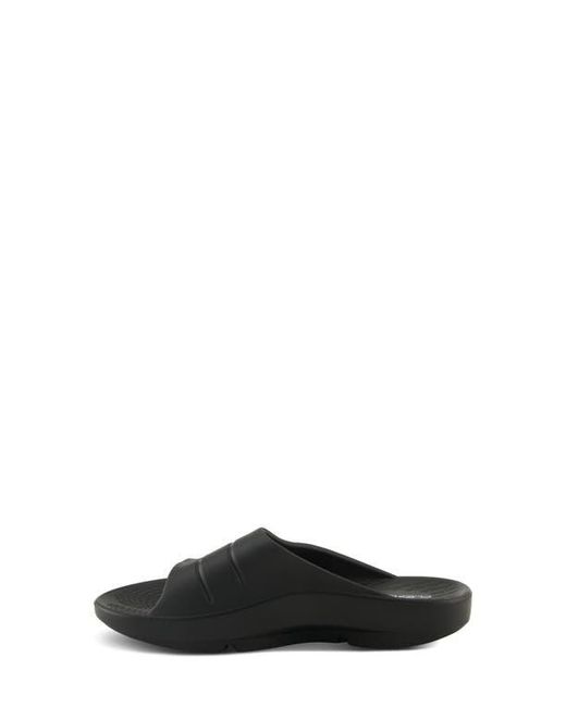 Flexus by Spring Step Black Shamak Slide