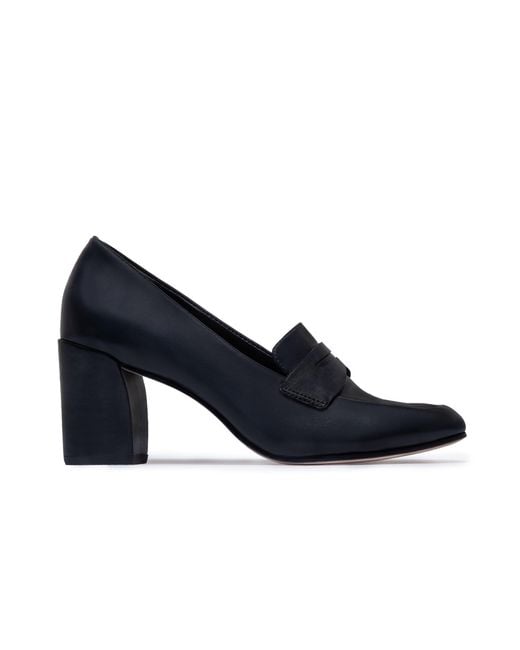 Bernardo Blue Nevaeh Loafer Pump
