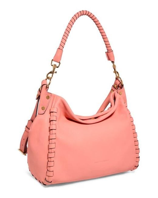 Aimee Kestenberg Pink Zen Leather Hobo