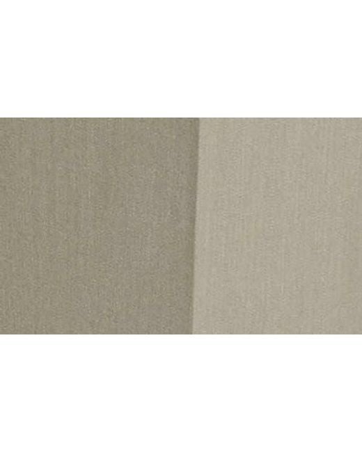 Berle Gray Self Sizer Waist Pleated Classic Fit Wool Gabardine Dress Pants for men