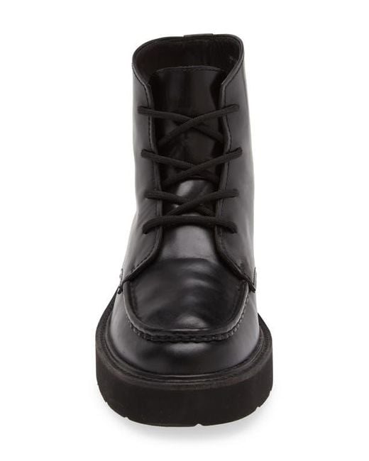 Rag & Bone Black Tucker Moc Toe Boot for men