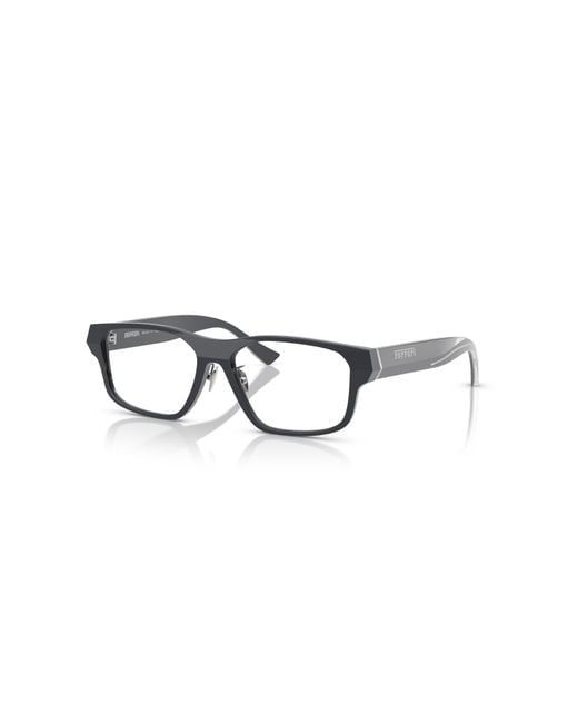Ferrari Gray 54Mm Rectangle Optical Glasses for men