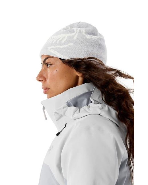 Arc'teryx White Bird Head Merino Wool Blend Beanie for men