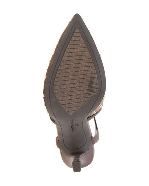 Kenneth Cole Brown Romi Slingback Pump