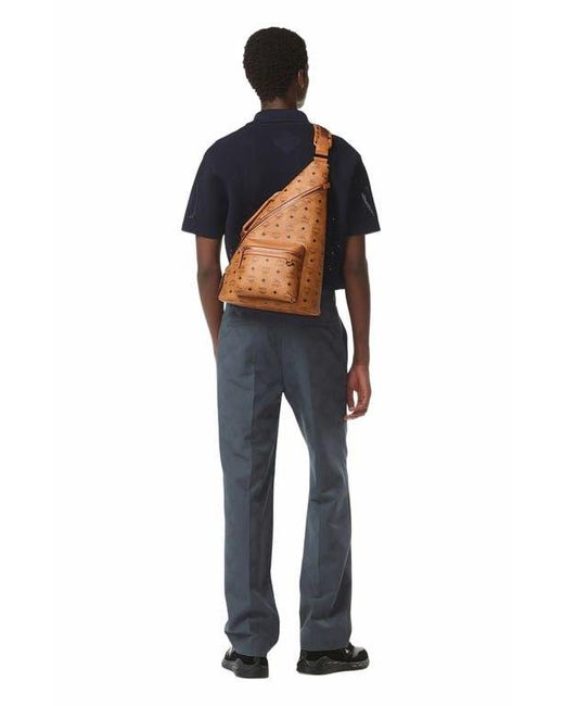 MCM Brown Aren Sling for men